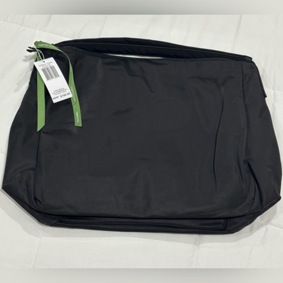 Vera Bradley Hobson Hobo Nylon Black Bag - Picture 3 of 11